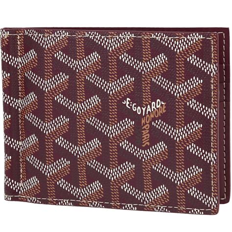 portafoglio goyard uomo|goyard bags for sale.